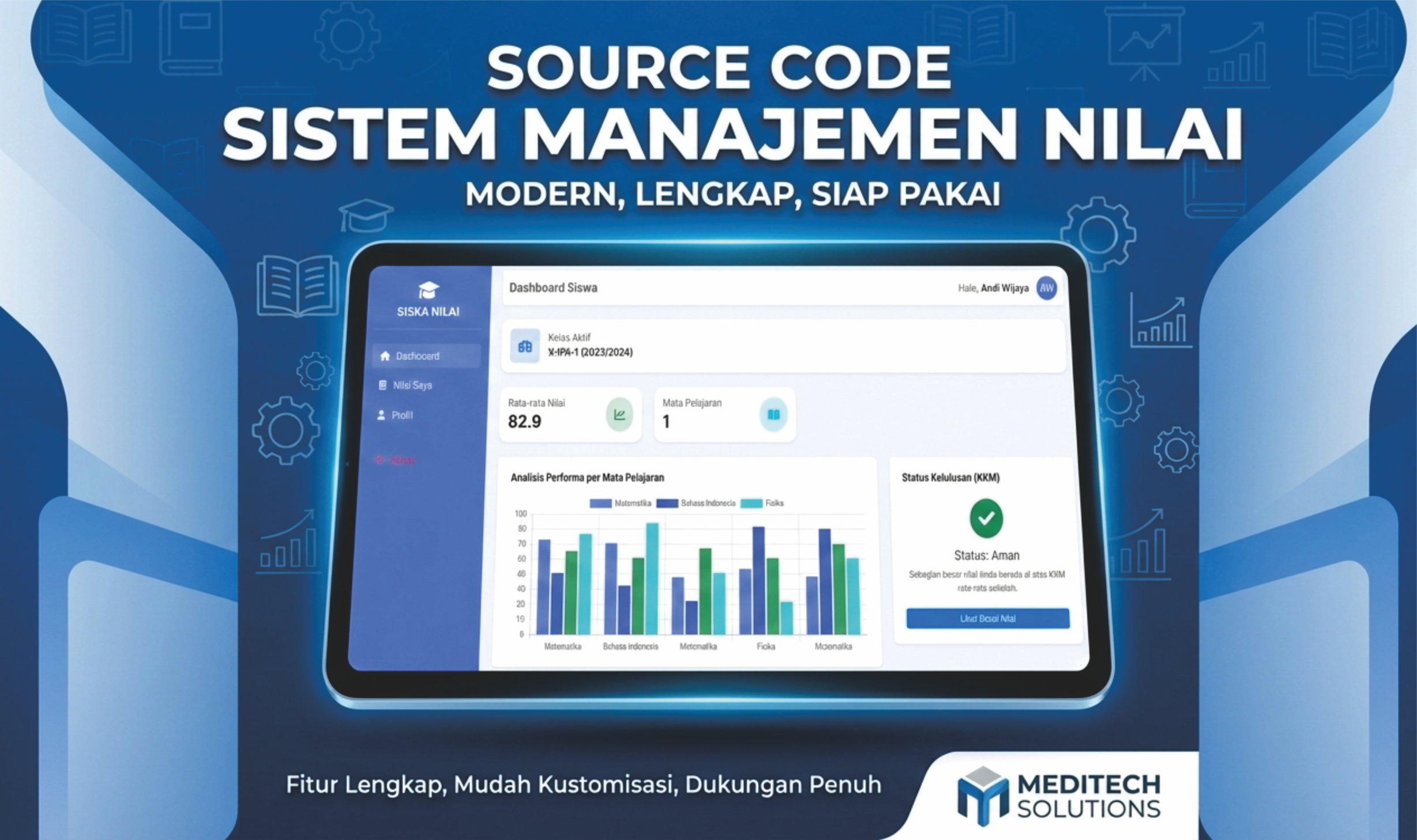 Sistem Manajemen Nilai Siswa dengan PHP dan MySQL